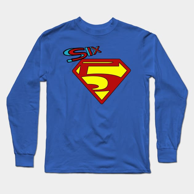 Six5 Brand Long Sleeve T-Shirt by Six5 Designs